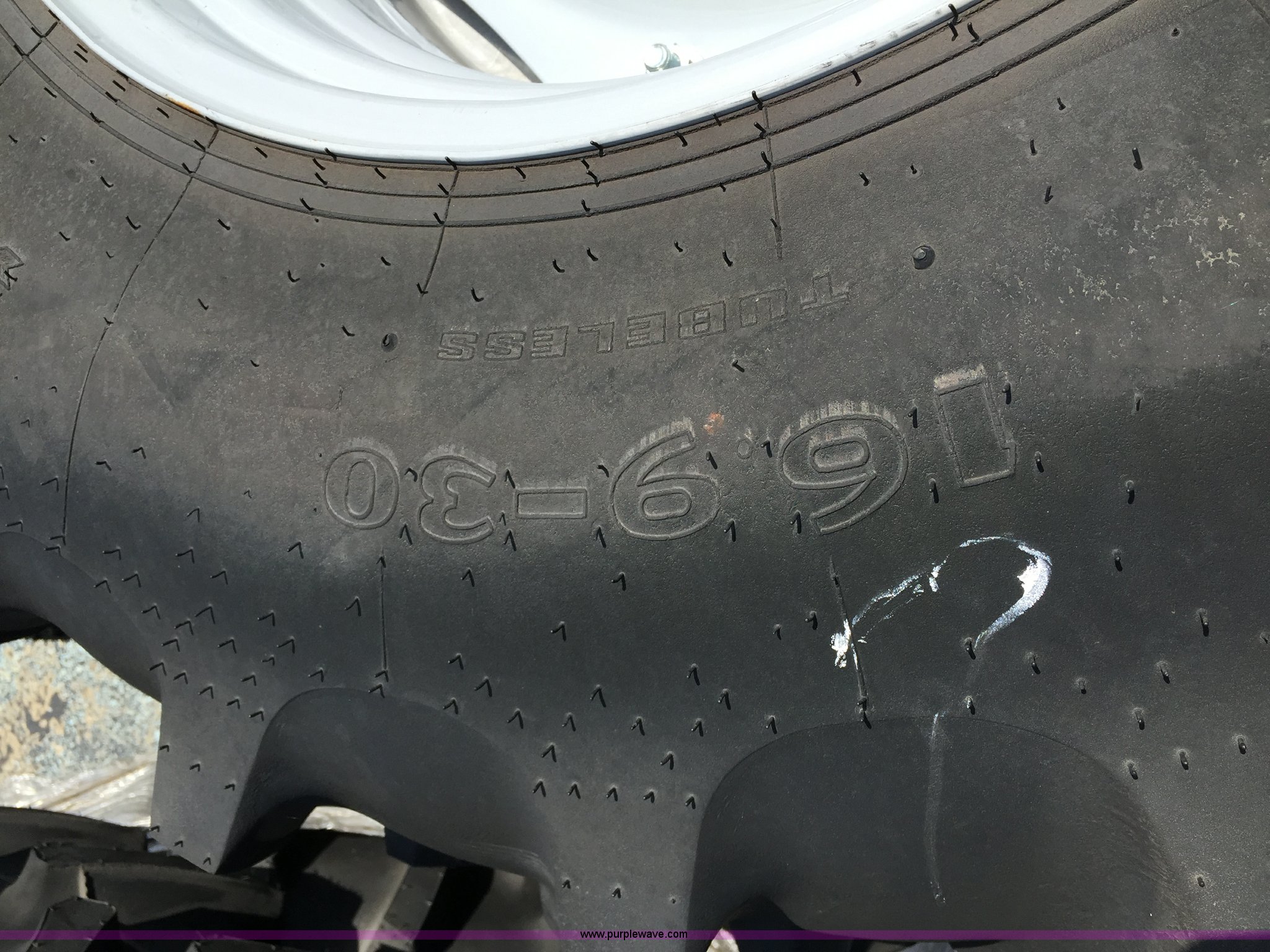 (2) Goodyear Dura Torque TL 16.930 R1 utility rear tires in Edgewood