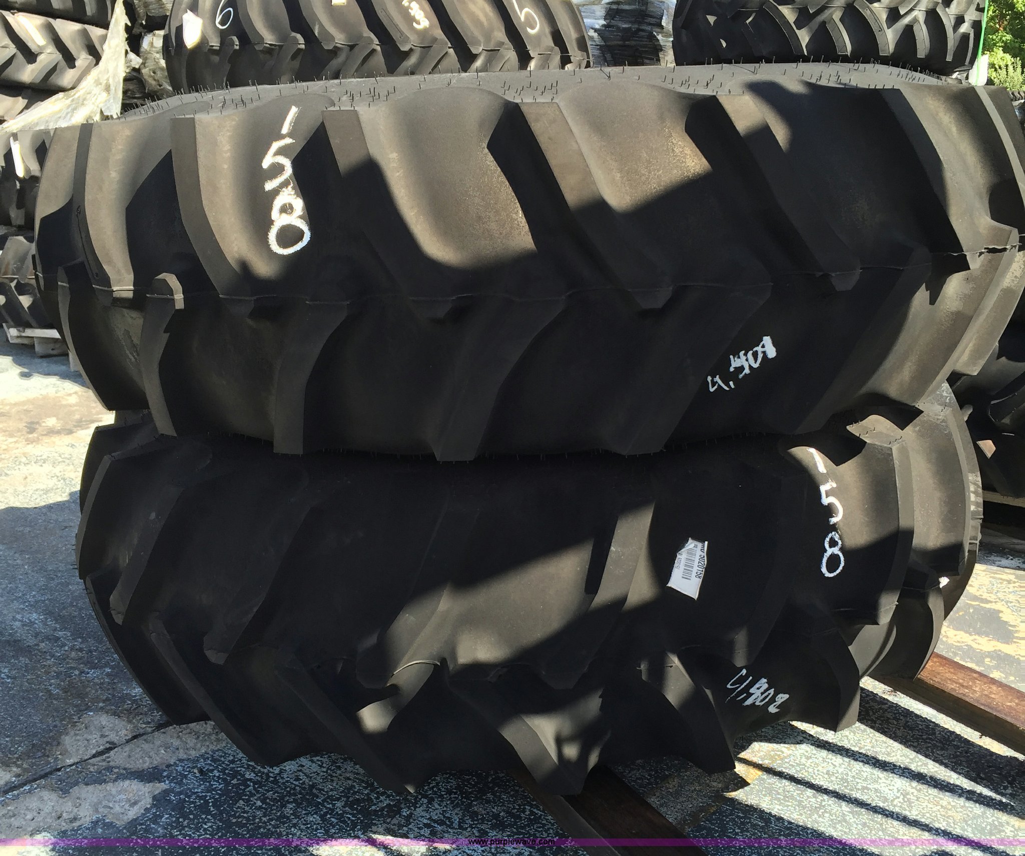 (2) Goodyear Dura Torque TL 16.930 R1 utility rear tires in Edgewood