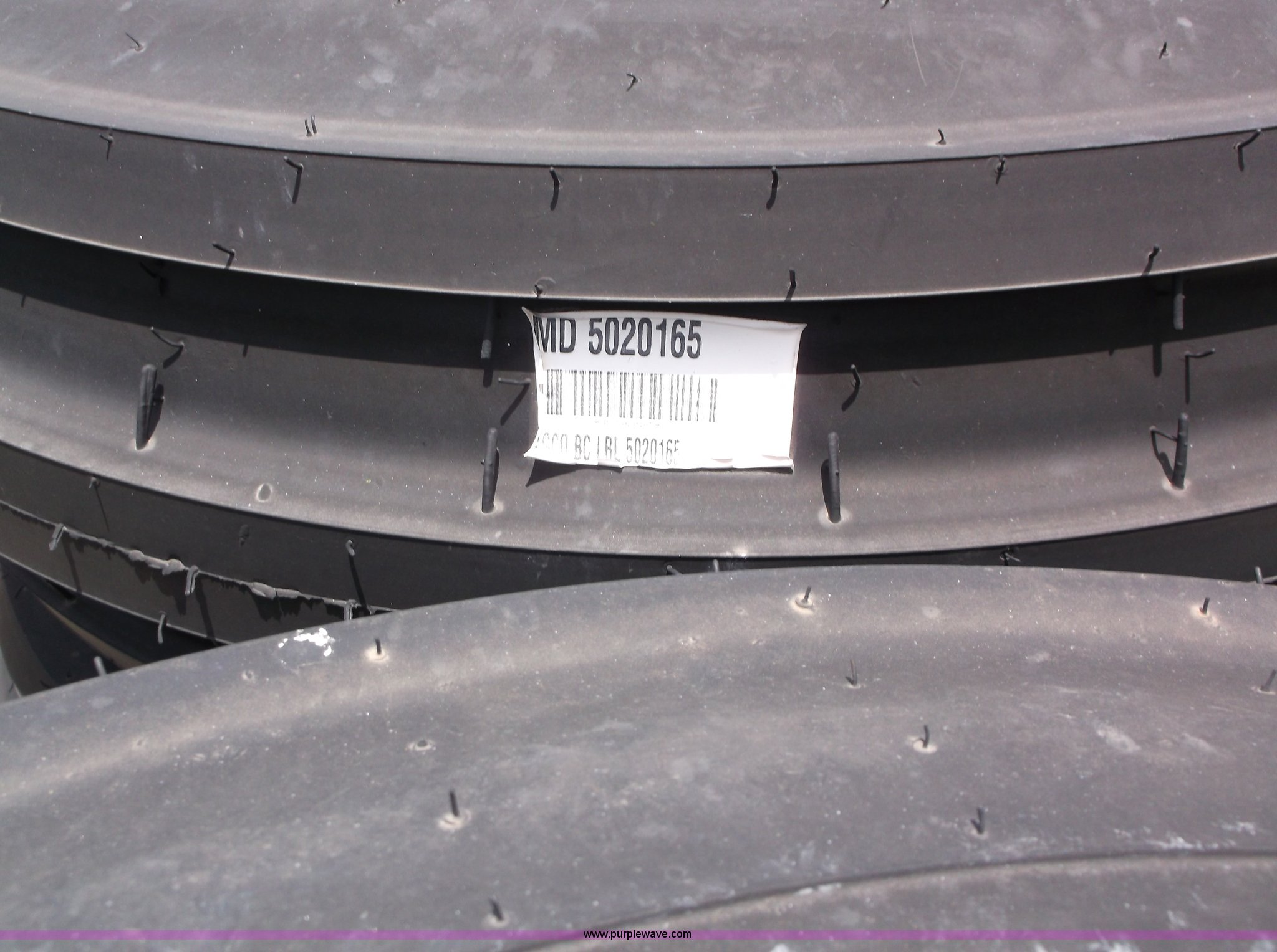 (4) Titan TruTrac TL 10.0016SL F2 triple rib utility front tires in