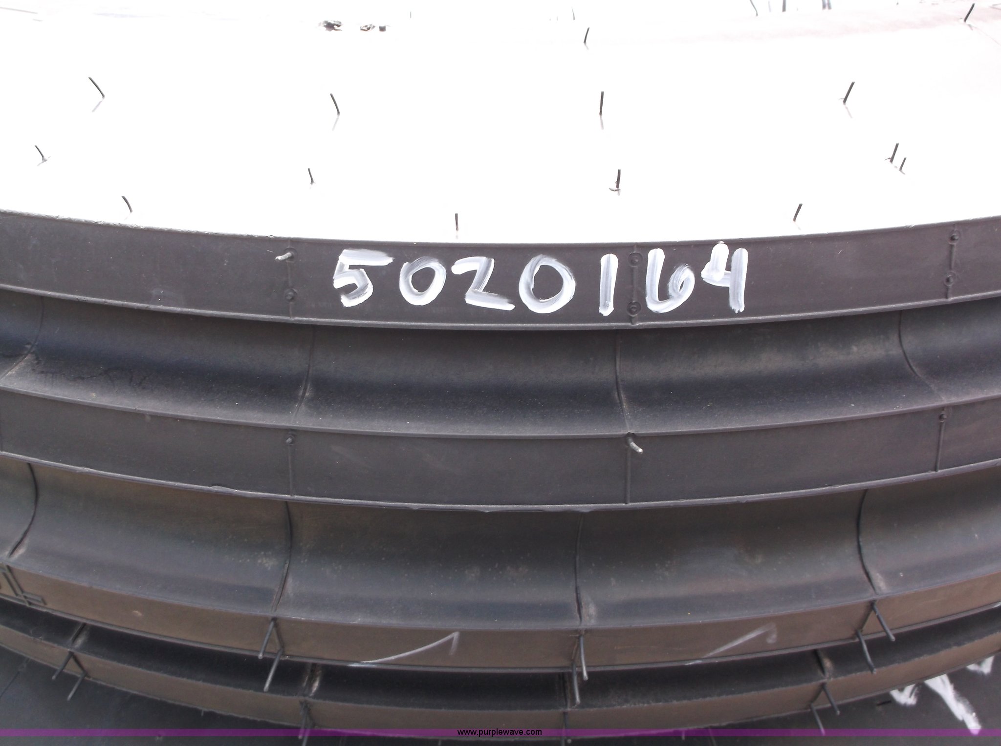 (6) Titan TruTrac TL 7.5016SL F2 triple rib utility front tires in