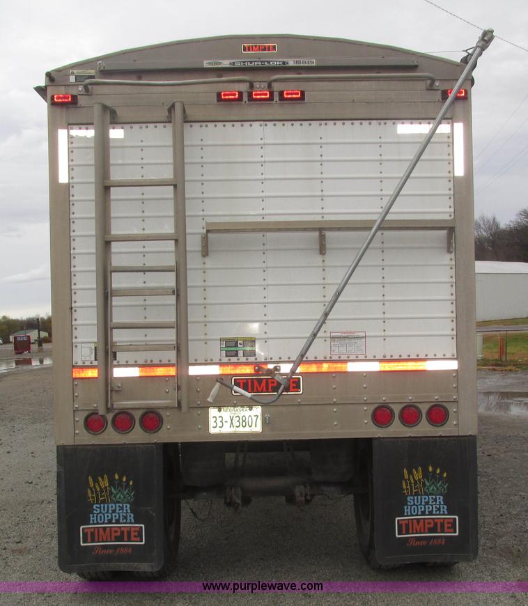 image for item H1025 2011 Timpte S5062 Super Hopper grain trailer