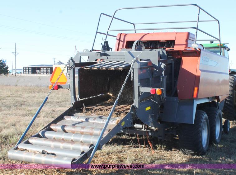 image for item J1386 2009 AGCO Hesston 7434 large square baler