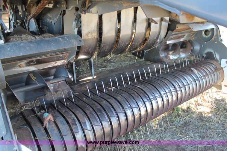 image for item J1386 2009 AGCO Hesston 7434 large square baler