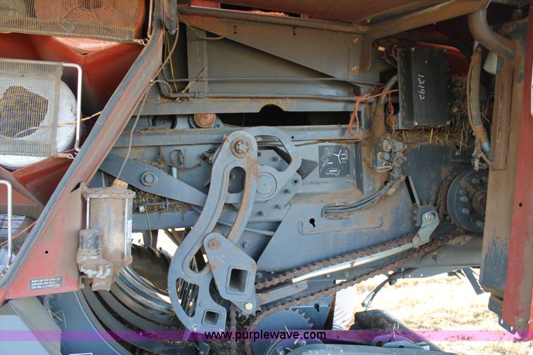 image for item J1386 2009 AGCO Hesston 7434 large square baler