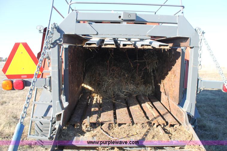 image for item J1386 2009 AGCO Hesston 7434 large square baler
