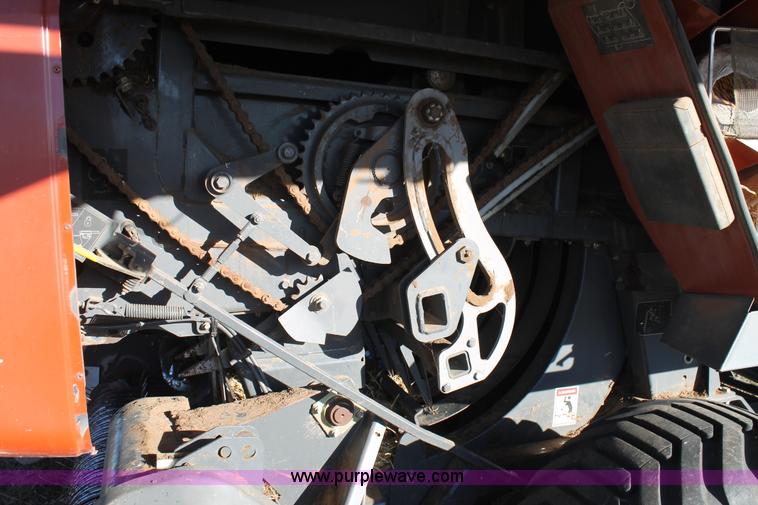 image for item J1386 2009 AGCO Hesston 7434 large square baler