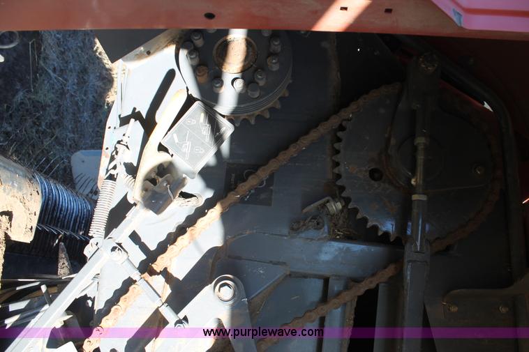 image for item J1386 2009 AGCO Hesston 7434 large square baler