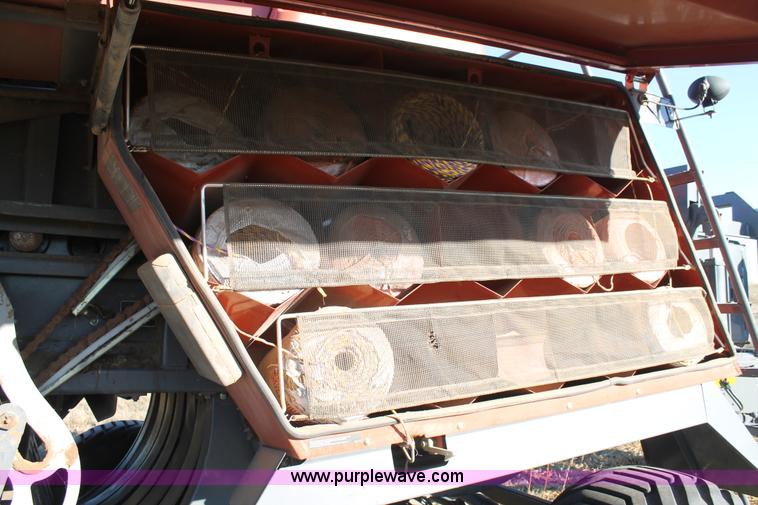 image for item J1386 2009 AGCO Hesston 7434 large square baler