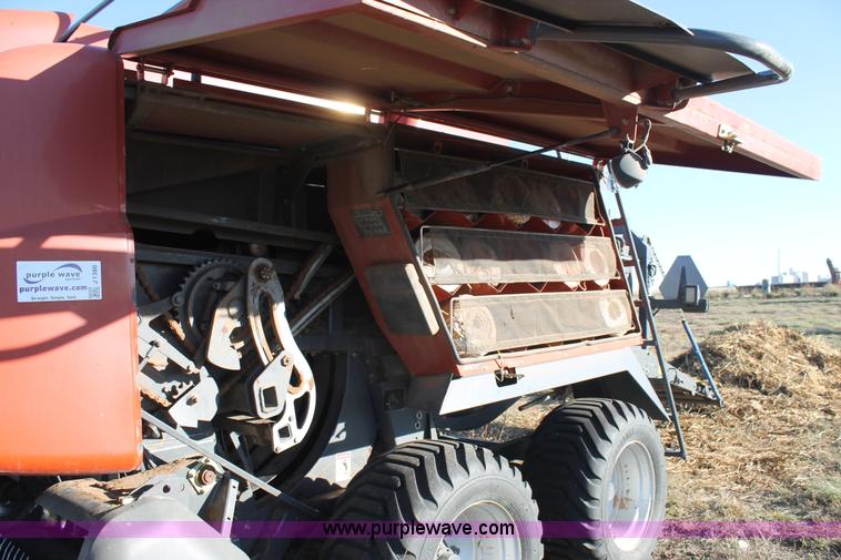 image for item J1386 2009 AGCO Hesston 7434 large square baler