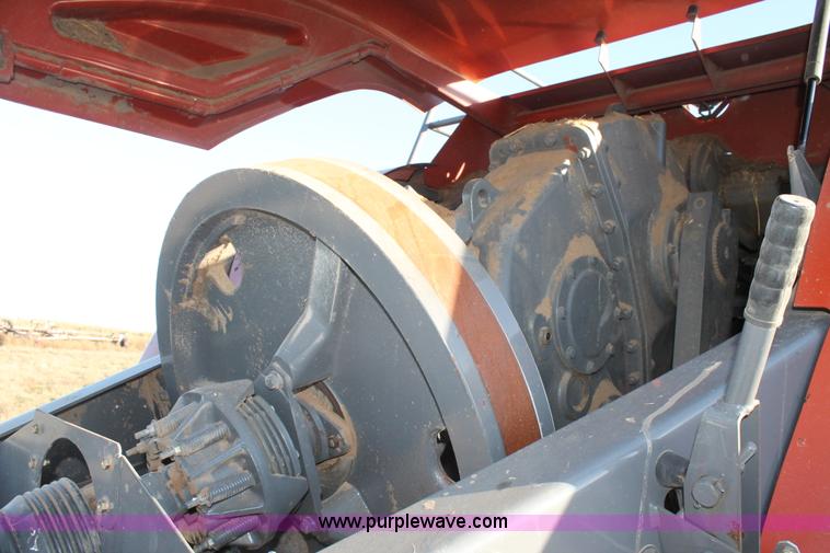 image for item J1386 2009 AGCO Hesston 7434 large square baler
