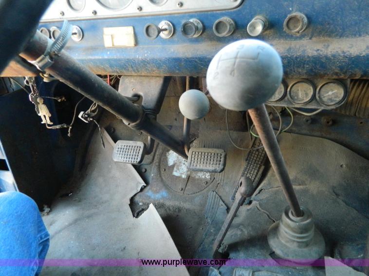 image for item J5242 1958 Ford flatbed truck