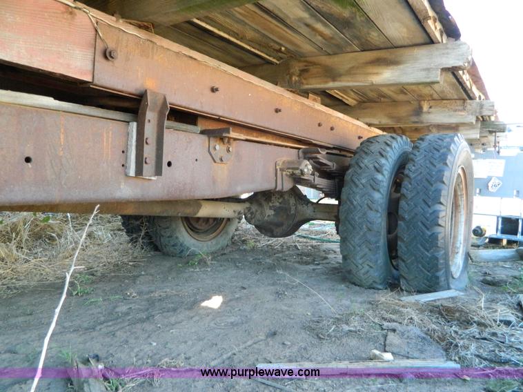 image for item J5242 1958 Ford flatbed truck