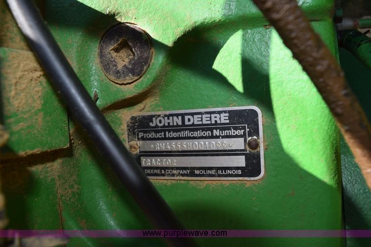 image for item J8488 1989 John Deere 4555 tractor