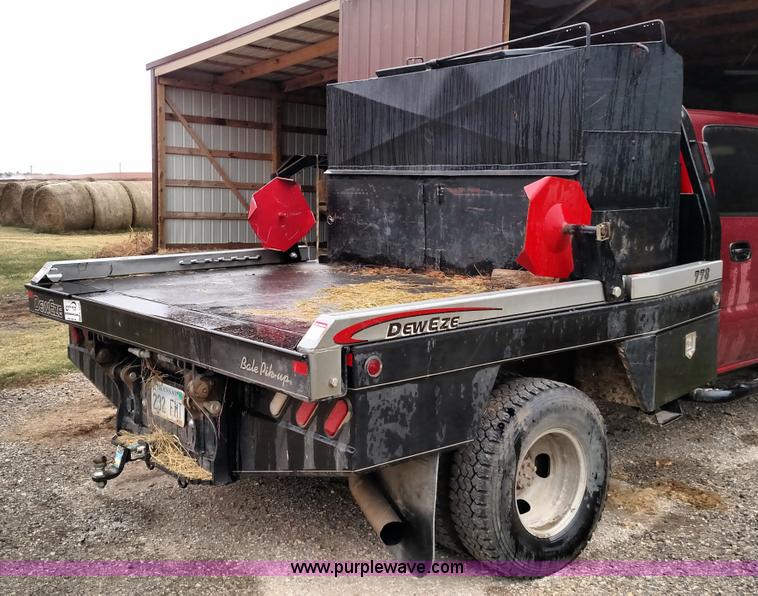 image for item K1245 2014 DewEze 778 bale bed