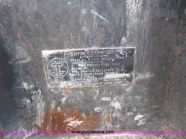 image for item K2230 1986 International 2375 flatbed tank truck