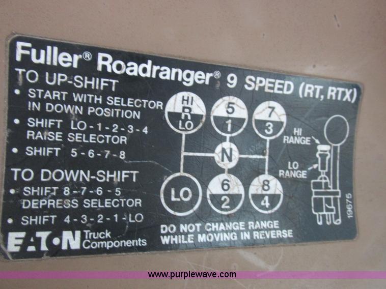 image for item K2230 1986 International 2375 flatbed tank truck