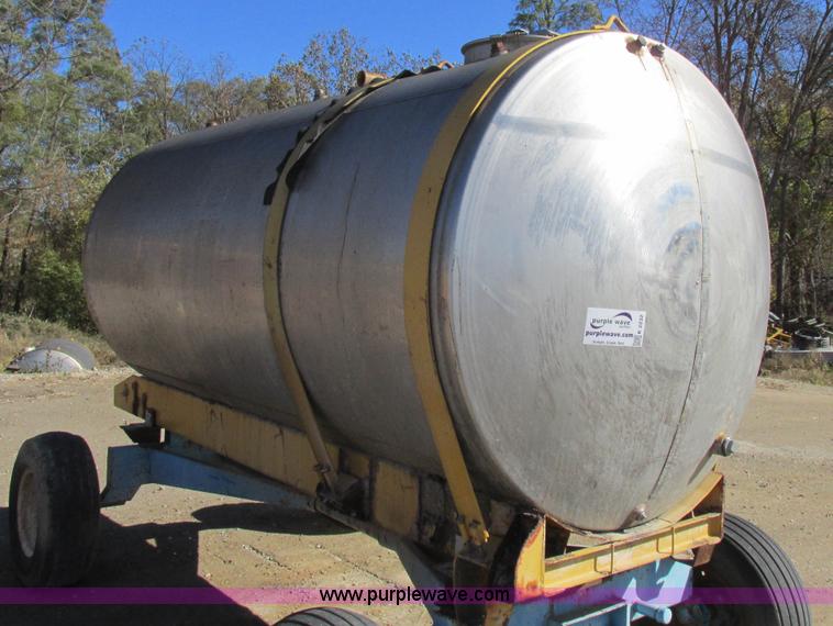 image for item K2232 1984 Progress Ind. Mfg stainless steel tank