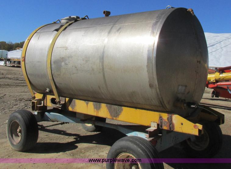 image for item K2232 1984 Progress Ind. Mfg stainless steel tank