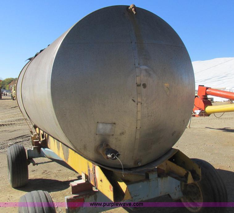 image for item K2232 1984 Progress Ind. Mfg stainless steel tank