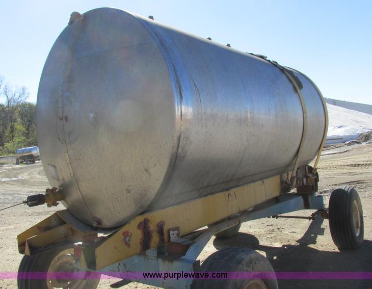 image for item K2232 1984 Progress Ind. Mfg stainless steel tank