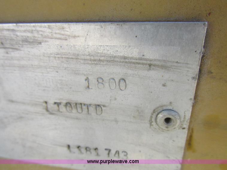 image for item K2235 Ag-Chem 1800 sprayer bed