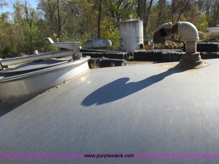 image for item K2238 Certified Equipment Mfg. stainless steel tank