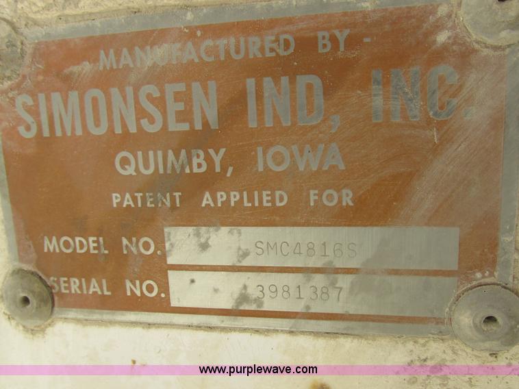 image for item K2241 Simpson SMC4816S tender bed