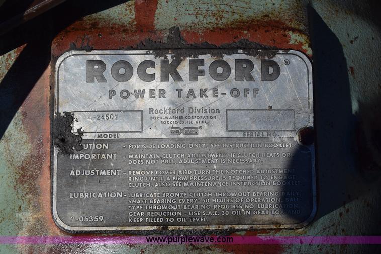 image for item K4934 WHO S121 tub forage grinder