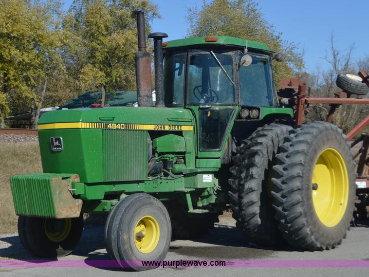 image for item K7546 1980 John Deere 4840 tractor