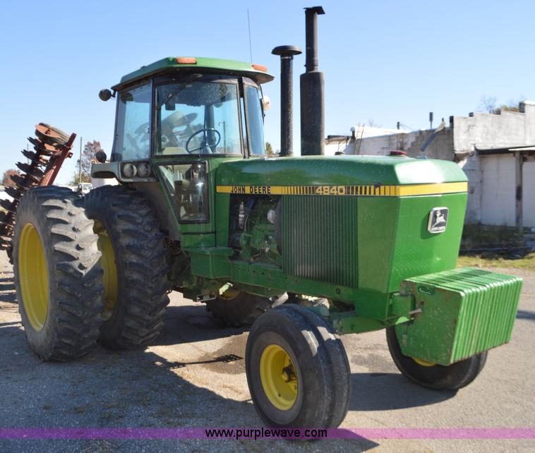 image for item K7546 1980 John Deere 4840 tractor