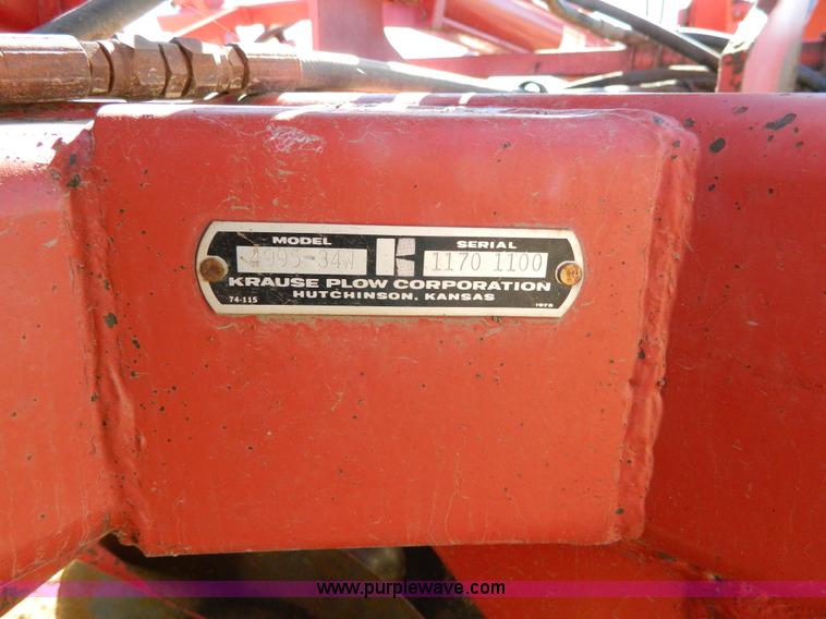 image for item K8240 Krause 4995-34W tandem disk