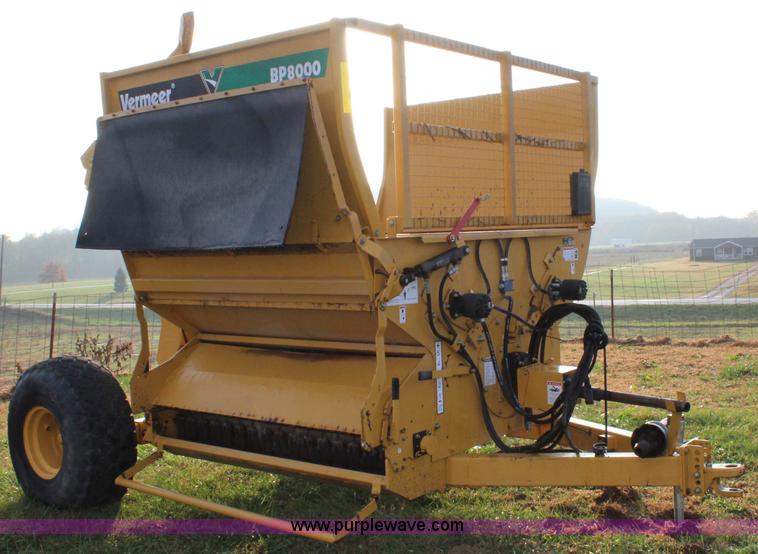 image for item L2416 2008 Vermeer BP8000 bale processor