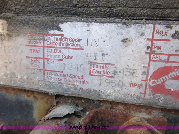 image for item L4119 1991 Kenworth T800 tender truck