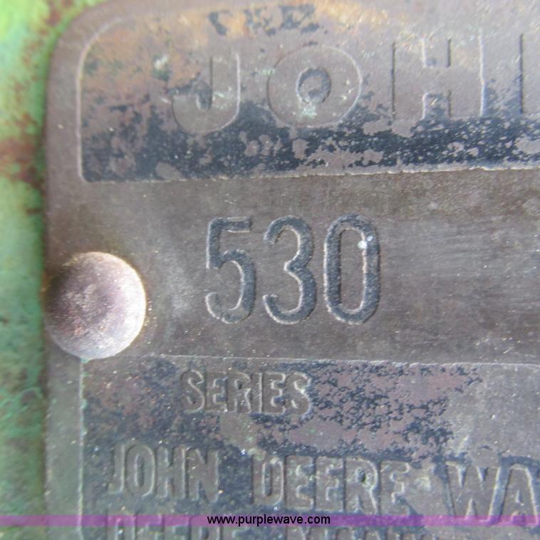 image for item L5312 John Deere 530 tractor
