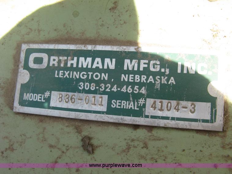 image for item L6435 2004 Orthman 1tRipr 836-011 strip tiller