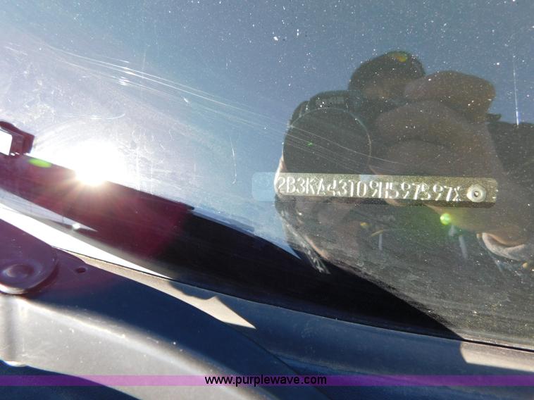 image for item AW9439 2009 Dodge Charger SE with police package