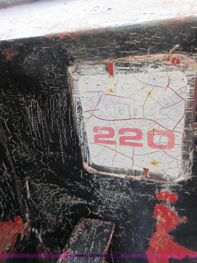 image for item BB9078 Mckee Brothers 220 snow blower