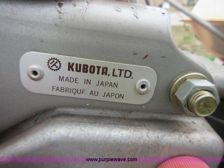 image for item BB9079 Kubota TF75 lawn aerator