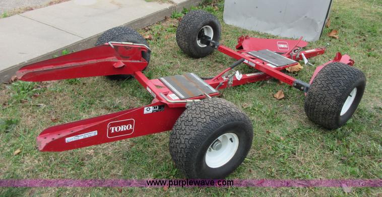 image for item BB9081 (2) Toro Transport 80 mower trailers