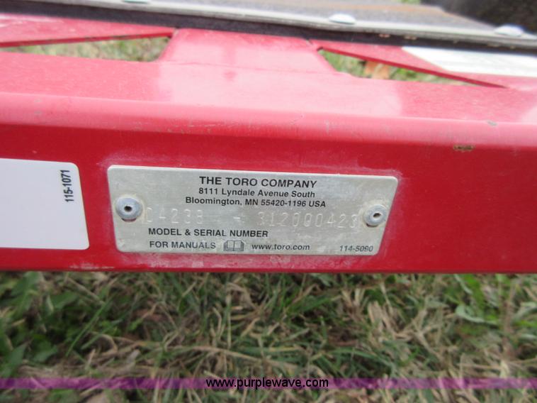 image for item BB9081 (2) Toro Transport 80 mower trailers