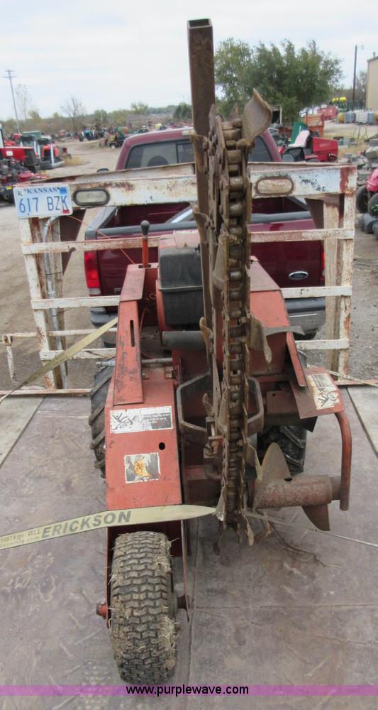 image for item BB9084 Ditch Witch 1420 walk-behind trencher