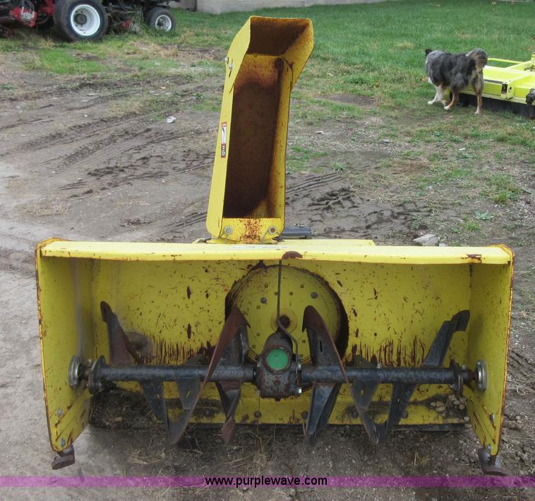 image for item BB9086 (2) John Deere 47 snowblowers