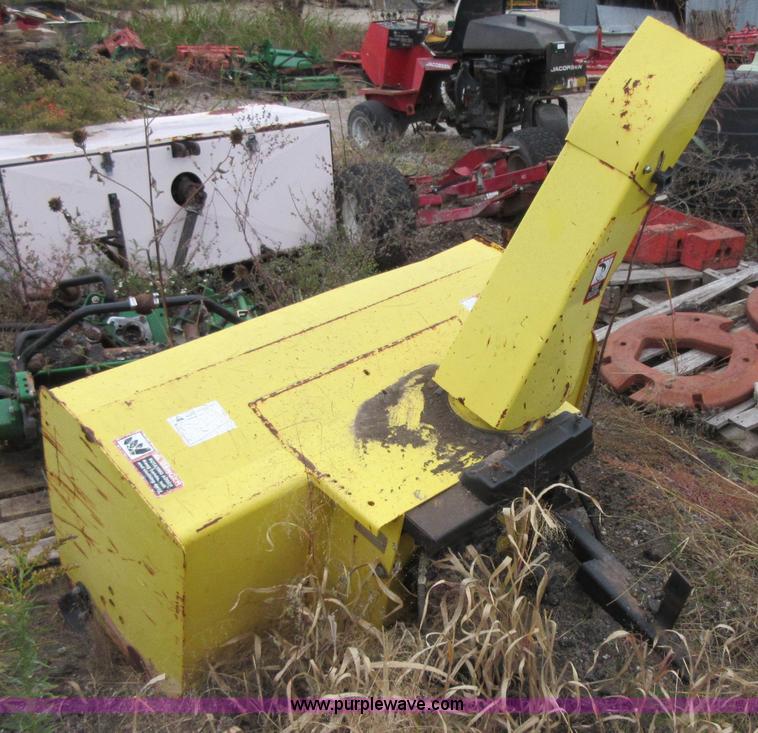 image for item BB9086 (2) John Deere 47 snowblowers