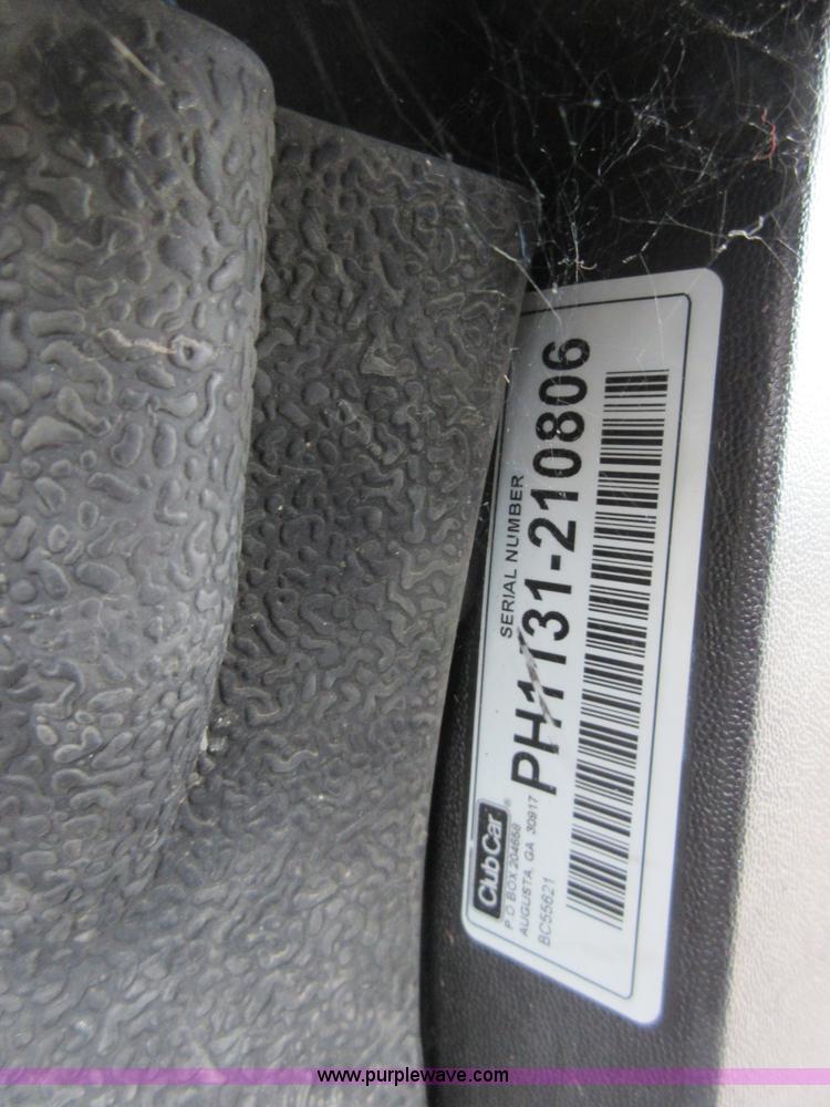 image for item BB9090 2011 Club Car golf cart