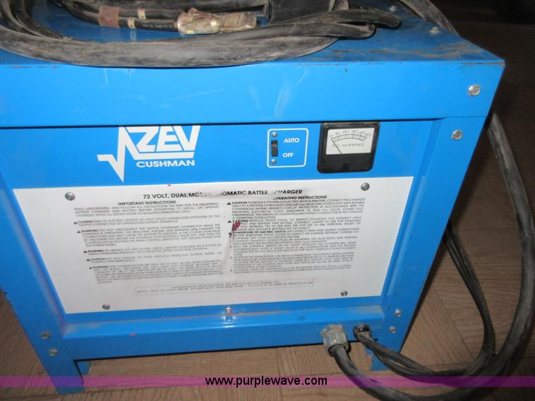 image for item BB9091 Zev 15510 Cushman battery charger