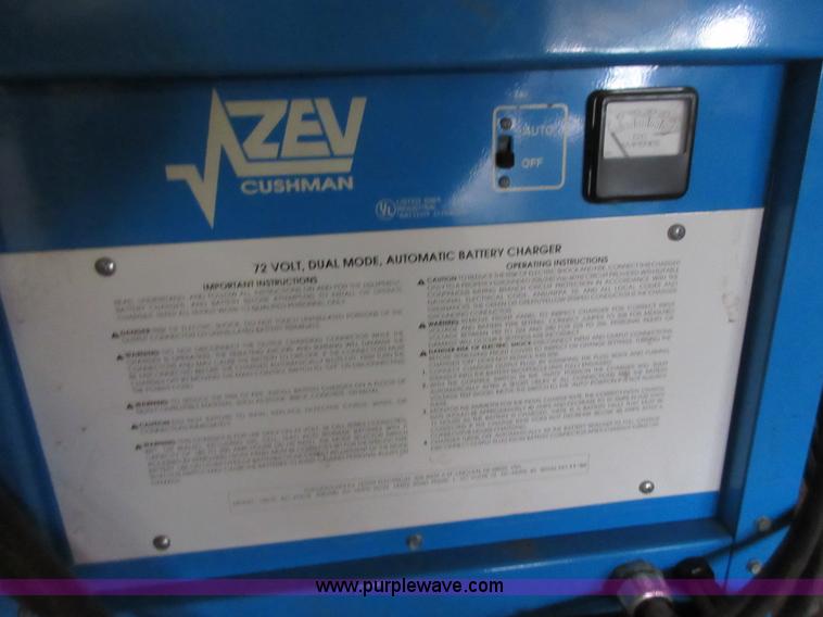 image for item BB9092 Zev 15510 Cushman battery charger