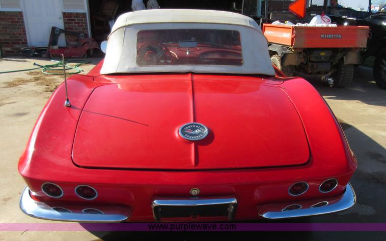 image for item BB9096 1962 Chevrolet Corvette convertible