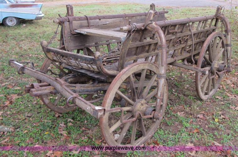 image for item BB9097 Circa 1850 german cabbage wagon