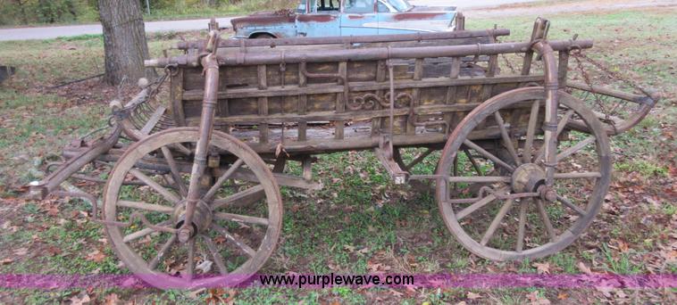 image for item BB9097 Circa 1850 german cabbage wagon