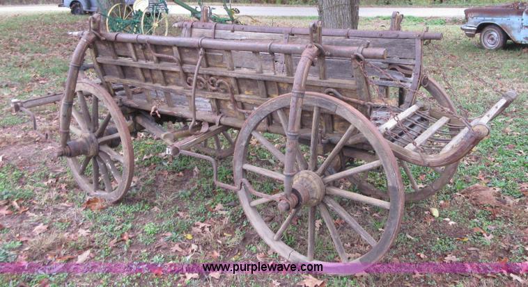 image for item BB9097 Circa 1850 german cabbage wagon